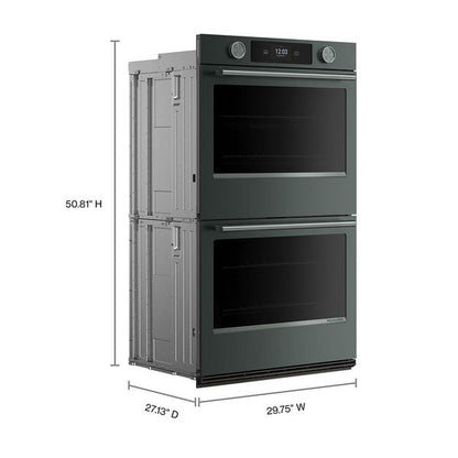 30" Smart Electric Double Wall Oven With Intelligent Cooking Camera - Juniper