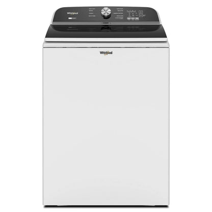 5.2-5.3 Cubic Feet Top Load Washer With Removable Agitator - White