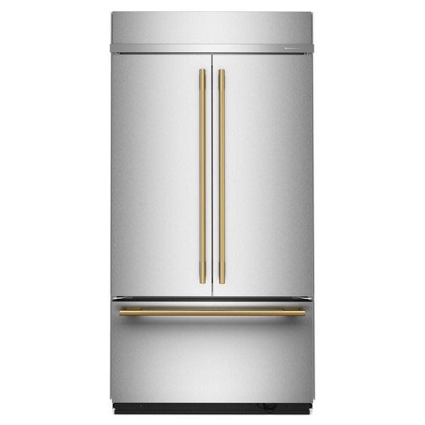 24.2 Cu. Ft. 42" Built-In French Door Bottom Mount Refrigerator With Platinum Interior