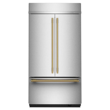24.2 Cu. Ft. 42" Built-In French Door Bottom Mount Refrigerator With Platinum Interior