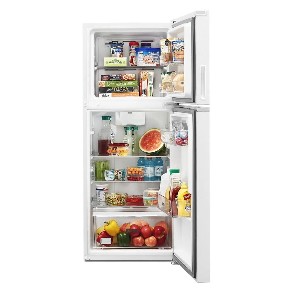24" Wide Small Space Top-Freezer Refrigerator, 11.6 Cubic Feet - White