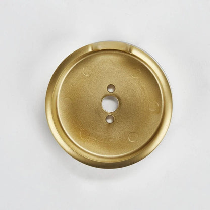 Jennair 3" D Single Bezel For Rise-Style Commercial Range And Rangetop Burner Griddle Knobs - Brass