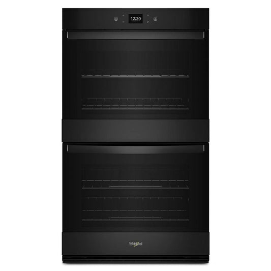 10.0 Total Cubic Feet Double Wall Oven With Air Fry When Connected - Black