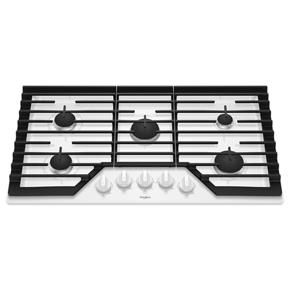 36" Gas Cooktop With EZ-2-Lift Hinged Cast-Iron Grates, SpeedHea Burner