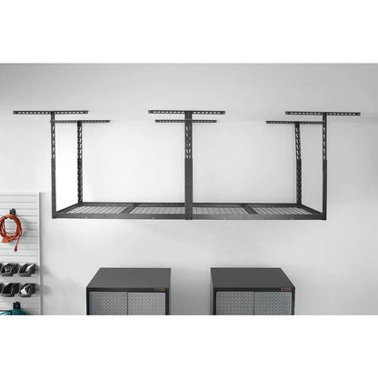 Overhead Gearloft Storage Rack 2 X 8 Feet - Hammered Granite