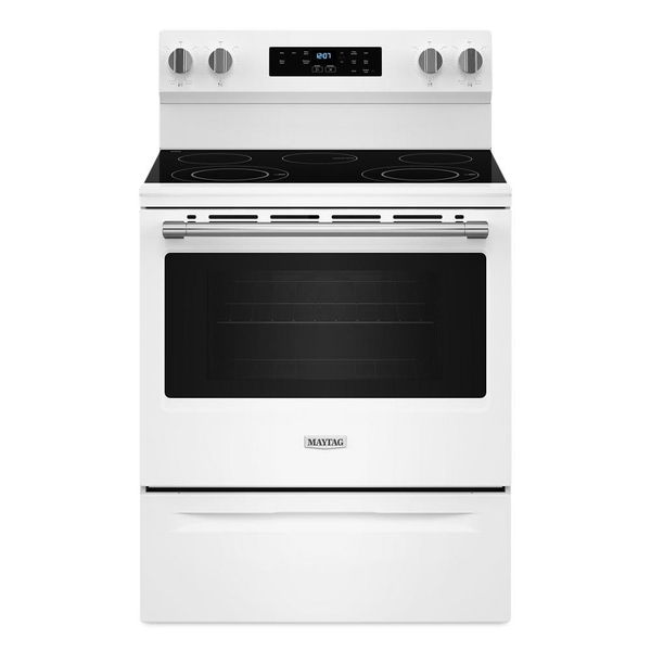 30" Wide Electric Range With Steam Clean - 5.3 Cu. Ft. - White