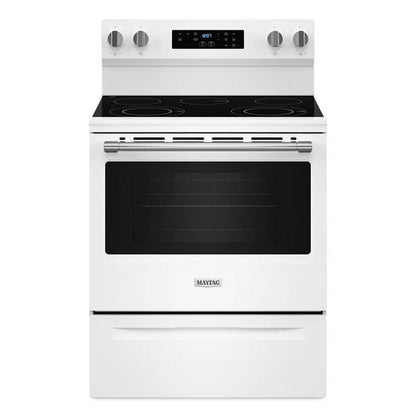 30" Wide Electric Range With Steam Clean - 5.3 Cu. Ft. - White