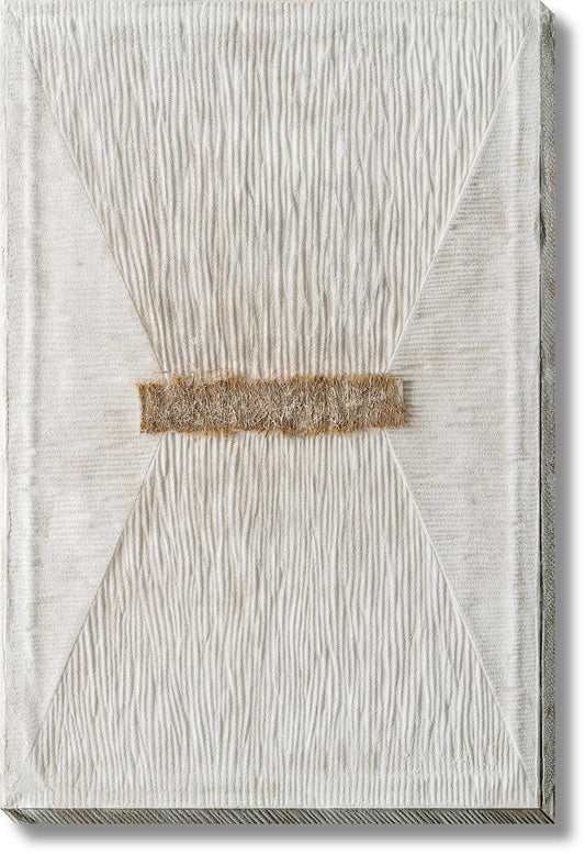 Textural Earthline - 32" x 47" Framed Wall Art