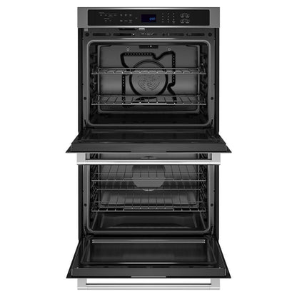 30" Wide Double Wall Oven With Evenair True Convection System - 10.0 Cu. Ft. - Stainless Steel