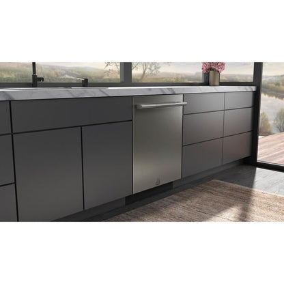 24" Rise Fully Integrated Dishwasher With 3rd Level Rack With Wash