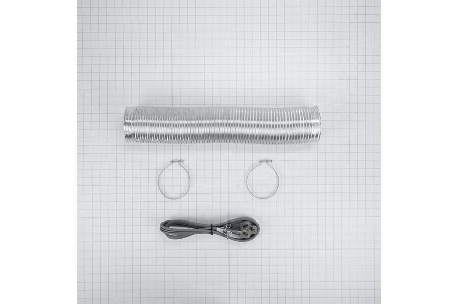 Electric Dryer Vent Kit - Black