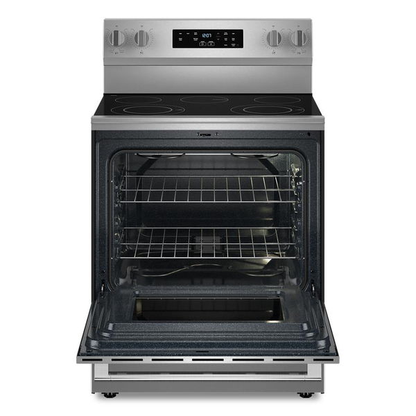 30" Wide Electric Range With Steam Clean - 5.3 Cu. Ft. - Stainless Steel