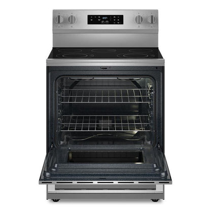 30" Wide Electric Range With Steam Clean - 5.3 Cu. Ft. - Stainless Steel