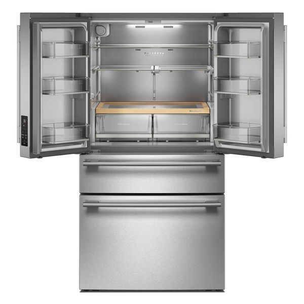 30 Cu. Ft. French Door Refrigerator With Interior Water And Ice And Freshchill Full-Width Refrigerated Drawer