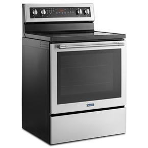 30" Wide Electric Range With True Convection And Power Preheat - 6.4 Cubic Feet