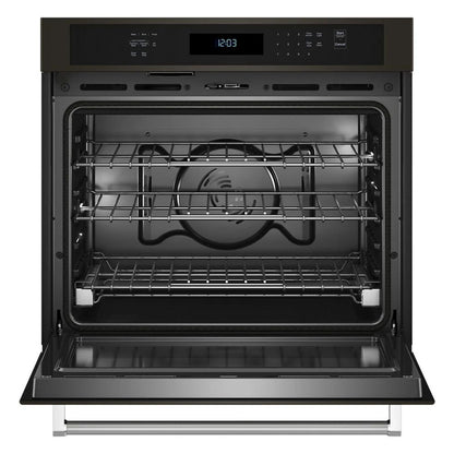 Kitchenaid 30" Single Wall Oven With Air Fry Mode - Black Stainless Steel With PrintShield Finish