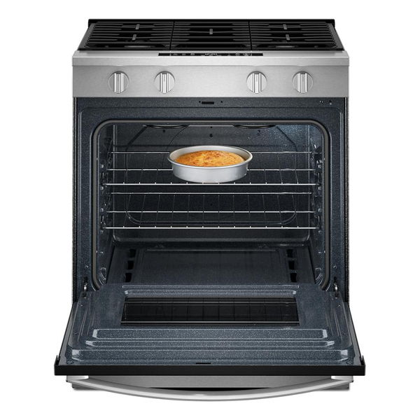 30" Gas Range With No Preheat Mode And Slow Cook - Stainless Steel
