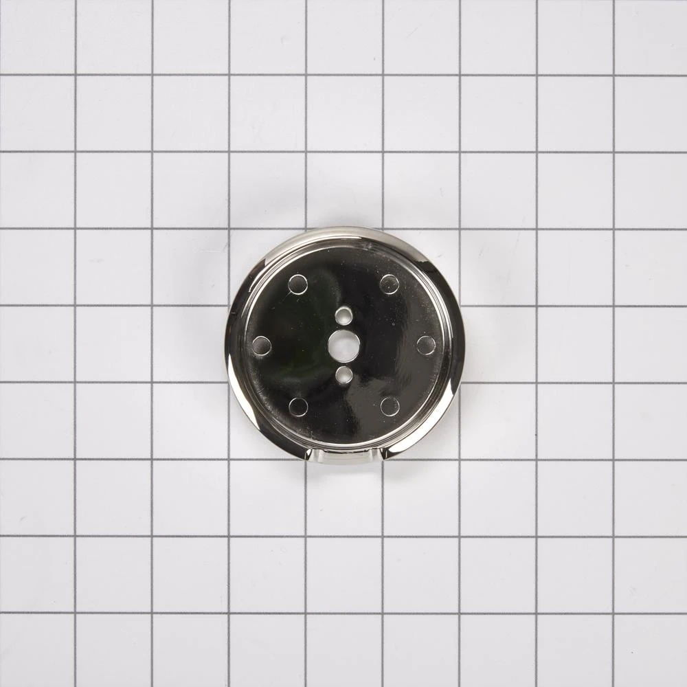 Jennair 3" D Single Bezel For Rise-Style Commercial Range And Rangetop Griddle Knobs - Chrome