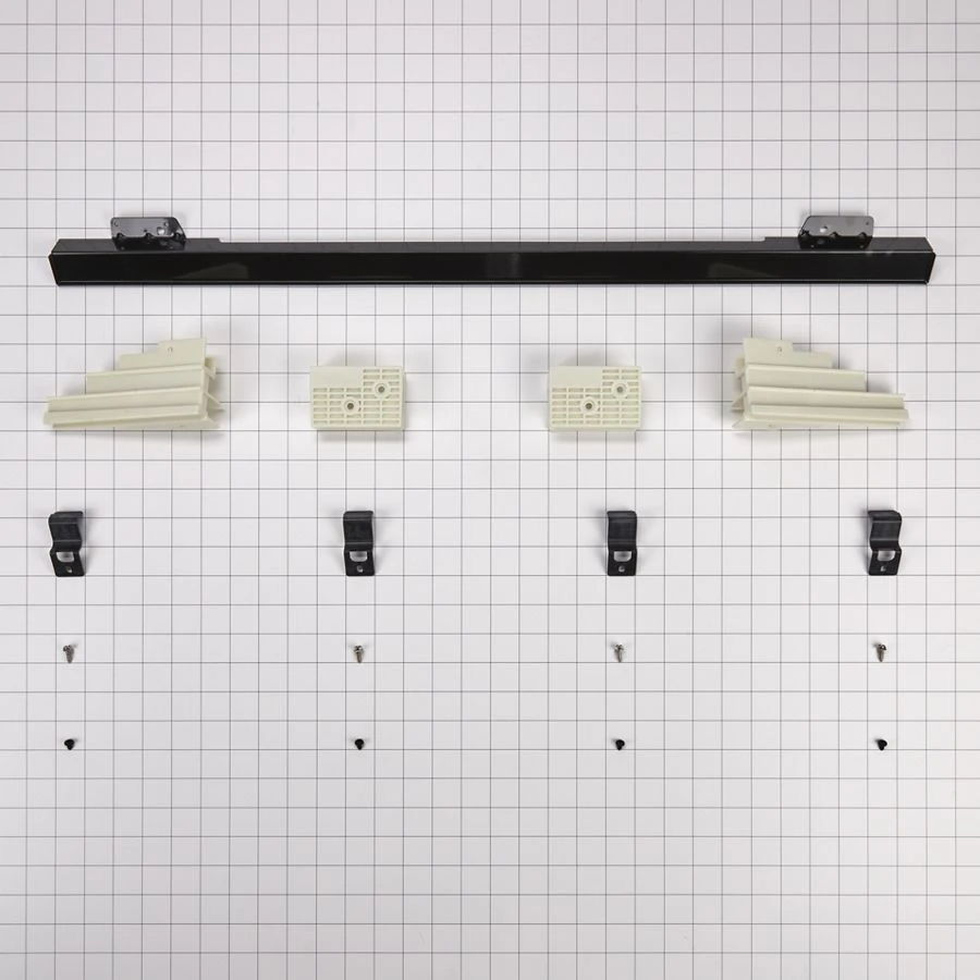 30" Built-In Range Flush Installation Trim Kit, Fits Jmw3430Db - Black