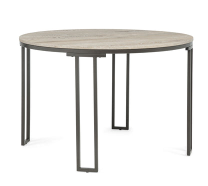 Verano - 5 Piece Dining Room Set - Natural / Black