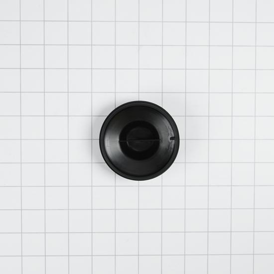 Disposer Splash Guard, 3 1/4" Diameter X 1/25" Height - Black