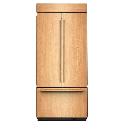 20.8 Cu. Ft. 36" Built-In Panel-Ready French Door Bottom Mount Refrigerator With Platinum Interior
