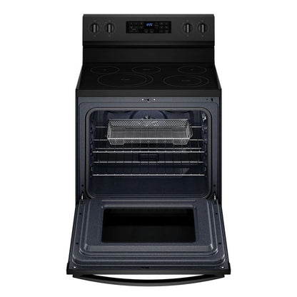 5.3 Cubic Feet Whirlpool Electric 5-in-1 Air Fry Oven - Black
