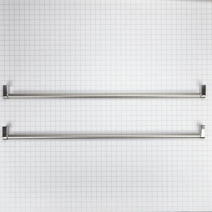 Kitchenaid Side-By-Side Refrigerator Handle Kit With Two Handles For Panel-Ready Models - Stainless Steel