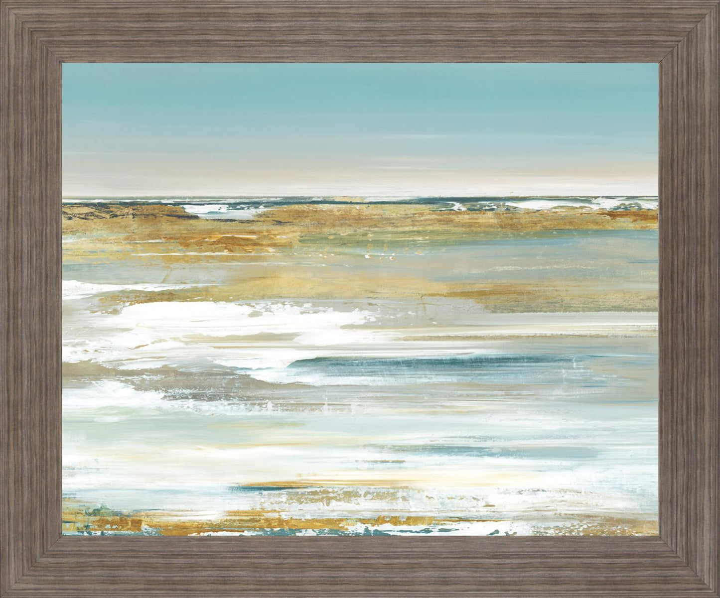 Golden Dusk - 28" x 34" Framed Wall Art