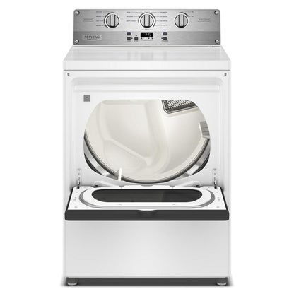 7.5 Cu. Ft. Commercial-Grade Gas Dryer - White