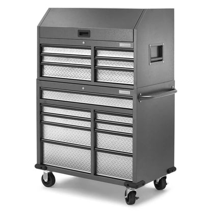 Premier 41" 15-drawer Mobile Tool Chest Combo