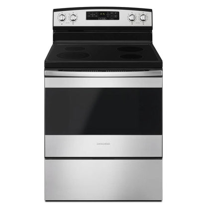30" Electric Range With Extra-Large Oven Window - Stainless Steel