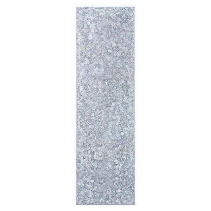 24" Elements Collection Custom Column Panel - Eggshell Snakeskin Sapphire
