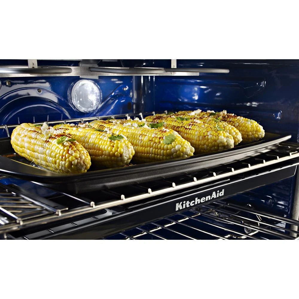 30" 5 Burner Dual Fuel Double Oven Convection Range