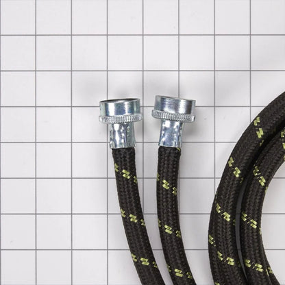 5' Length Washer Fill Hoses - Black