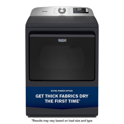 7.4 Cu. Ft. Top Load Gas Dryer With Extra Power And Advanced Moisture Sensing - Midnight Steel