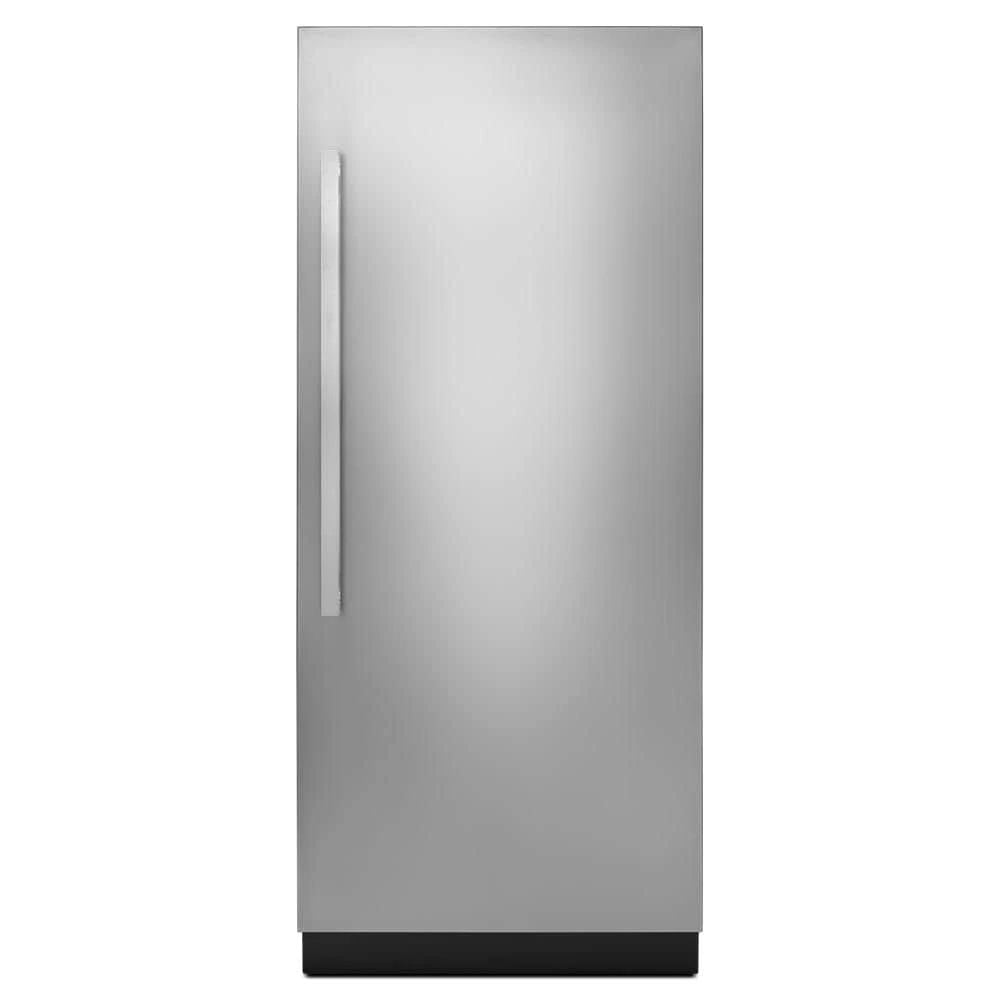36" Built-In Column Refrigerator With Noir Panel Kit, Right Swing