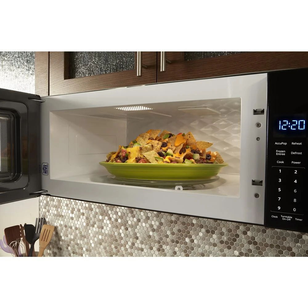 1.1 Cubic Feet Low Profile Microwave Hood Combination - White