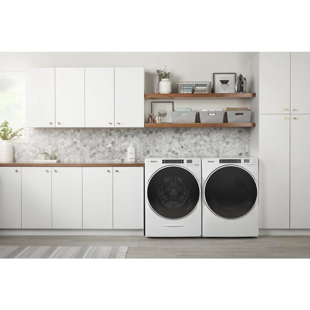 5.0 Cubic Feet Front Load Washer With Load & Go XL Dispenser - White
