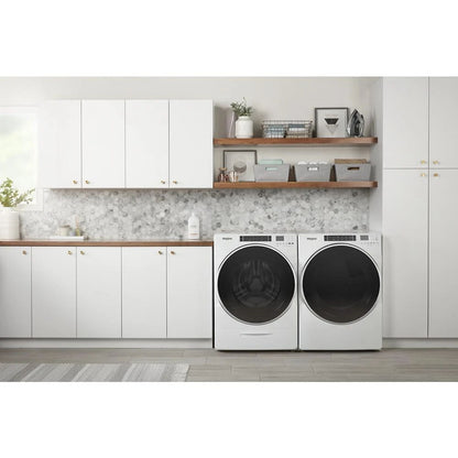 5.0 Cubic Feet Front Load Washer With Load & Go XL Dispenser - White