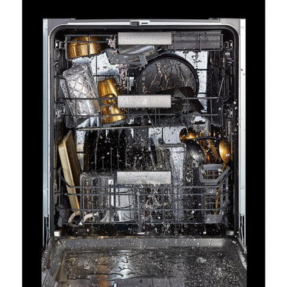 24" Rise Fully Integrated Dishwasher With 3rd Level Rack With Wash