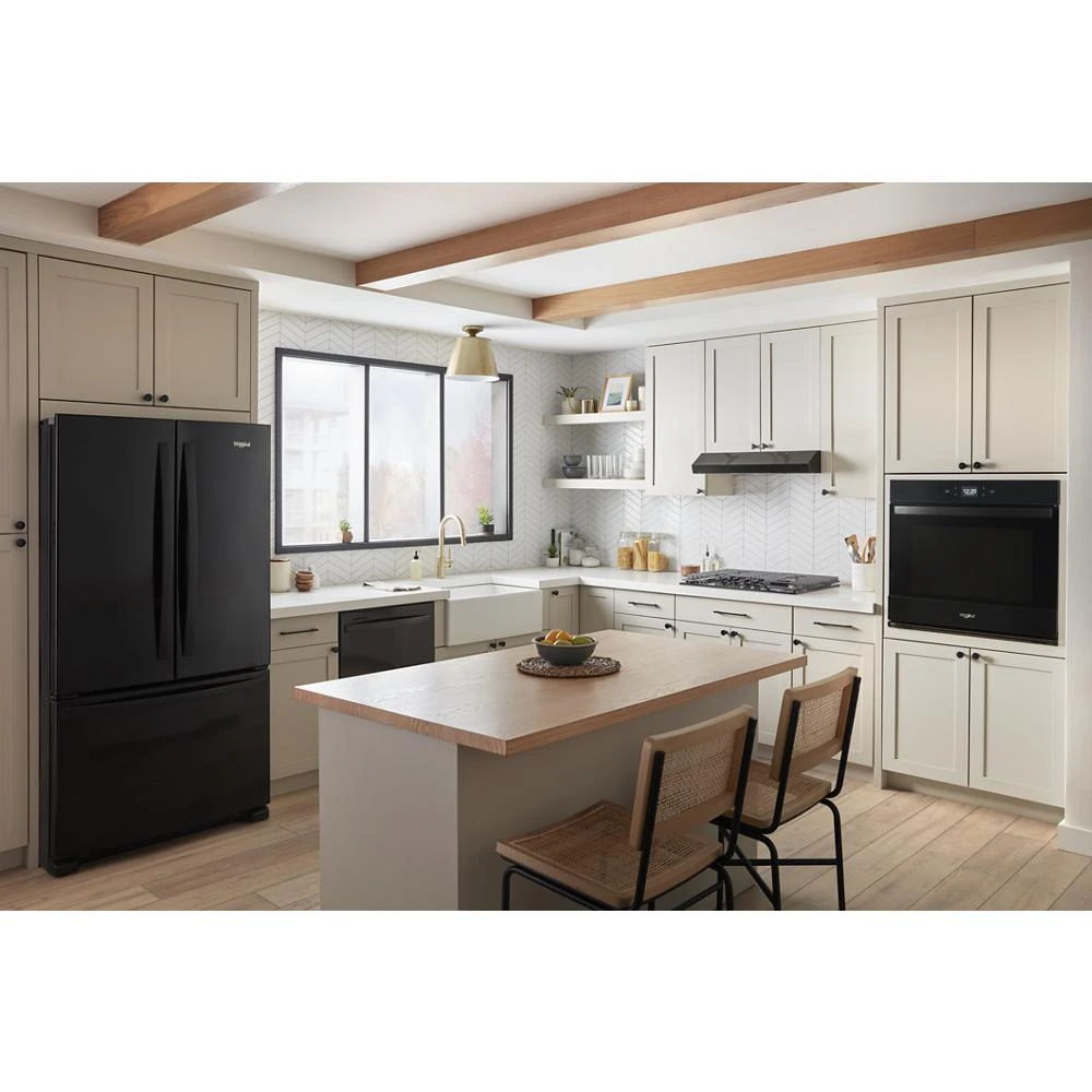4.3 Cubic Feet Single Wall Oven With Air Fry When Connected - Black