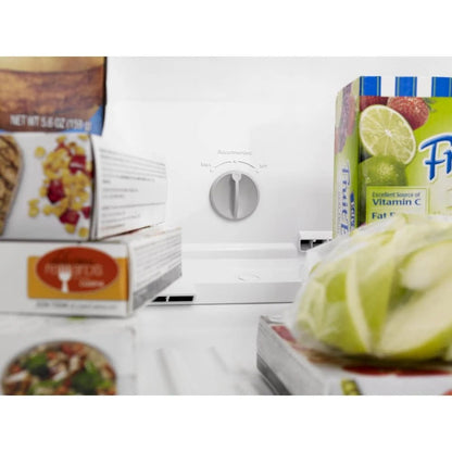 28" Wide Top-Freezer Refrigerator, 16.3 Cubic Feet, Adjustable Door Bins - White