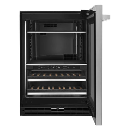 Noir 24" Built-In Undercounter Beverage Center, Right Swing