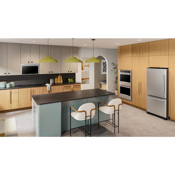 19 Cu. Ft. 30" Standard-Depth Bottom Mount Refrigerator With Left Door Swing