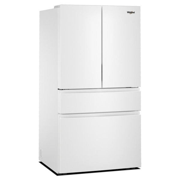 Whirlpool 30 Cu. Ft. Family-Sized Capacity French Door Refrigerator With Flexible Temperature Drawer - White