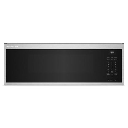 Smart Low Profile Microwave Hood Combination With Dual Fan Ventilation - Fingerprint Resistant Stainless Steel