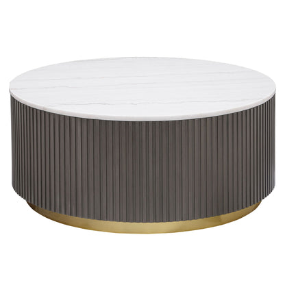 Jason - Round Marble Top Table