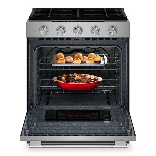 5.0 Cu. Ft. Smart Slide-In Gas Range With Convection Cooking Modes