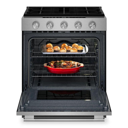 5.0 Cu. Ft. Smart Slide-In Gas Range With Convection Cooking Modes